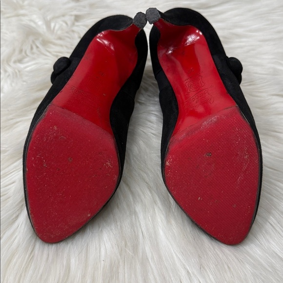 CHRISTIAN LOUBOUTIN Suede Booties - Picture 13 of 16